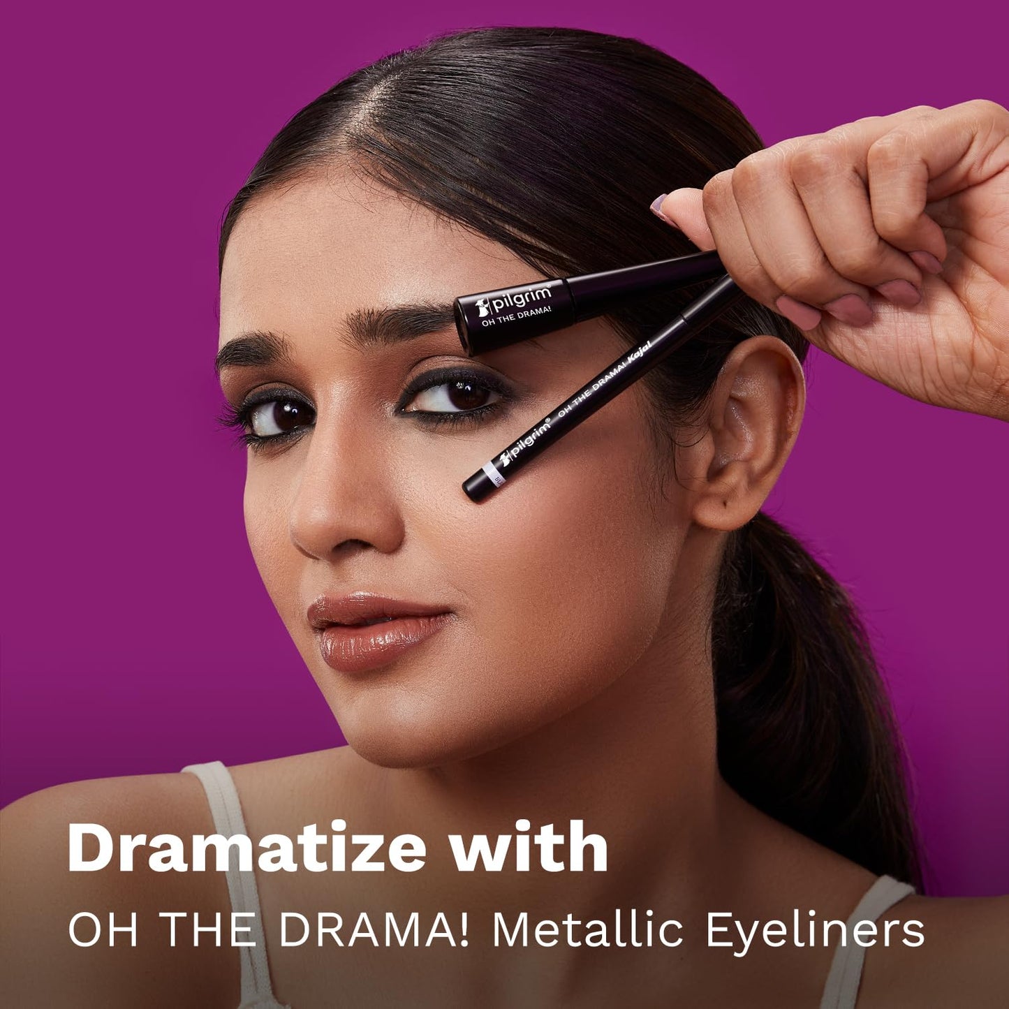 Pilgrim Cosmetics Oh The Drama! Kajal Black Mischief 0.35gm