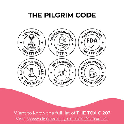 Pilgrim Cosmetics Squalane Strawberry Lip Balm 8gm