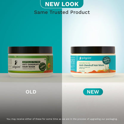 Pilgrim Cosmetics Australian Tea Tree Anti-Dandruff Hair Mask 200.0 gm | 7.05 oz