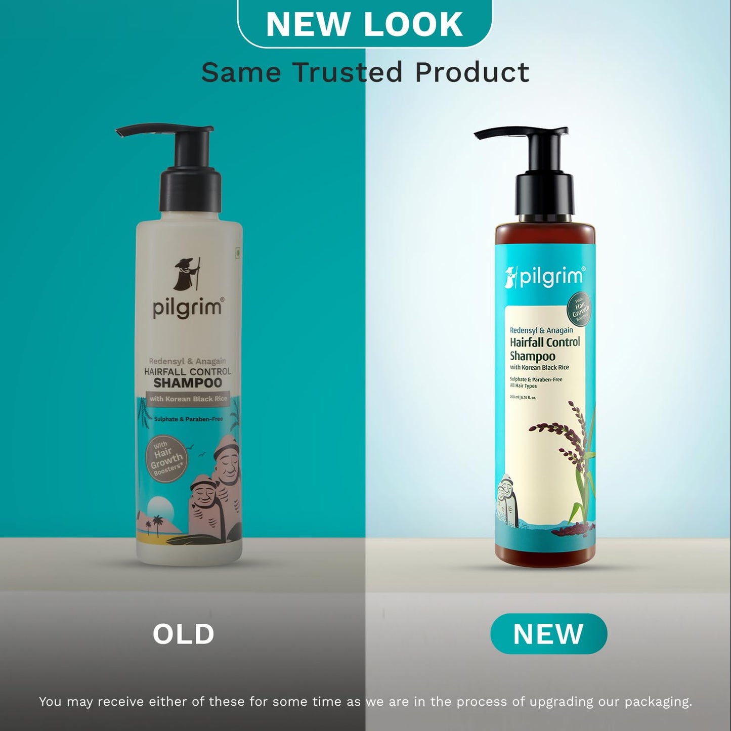 Pilgrim Cosmetics Redensyl & Anagain Hairfall Control Hair Shampoo 200 ml 6.8 fl. oz