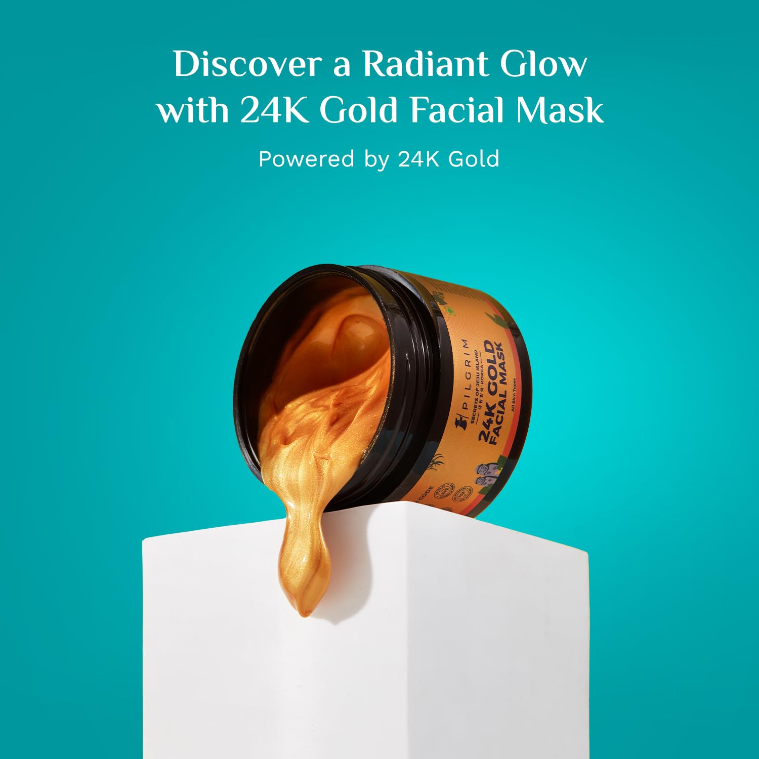 Pilgrim Cosmetics 24K Gold Facial Mask 50gm