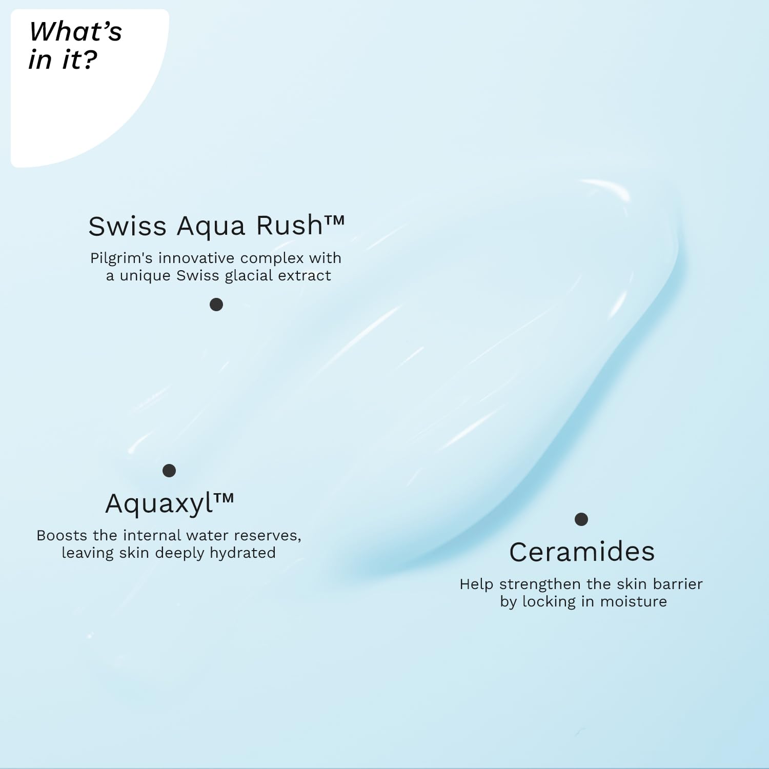 Pilgrim Cosmetics Swiss Aqua Rush™ Overnight Hydrating Cream 50g