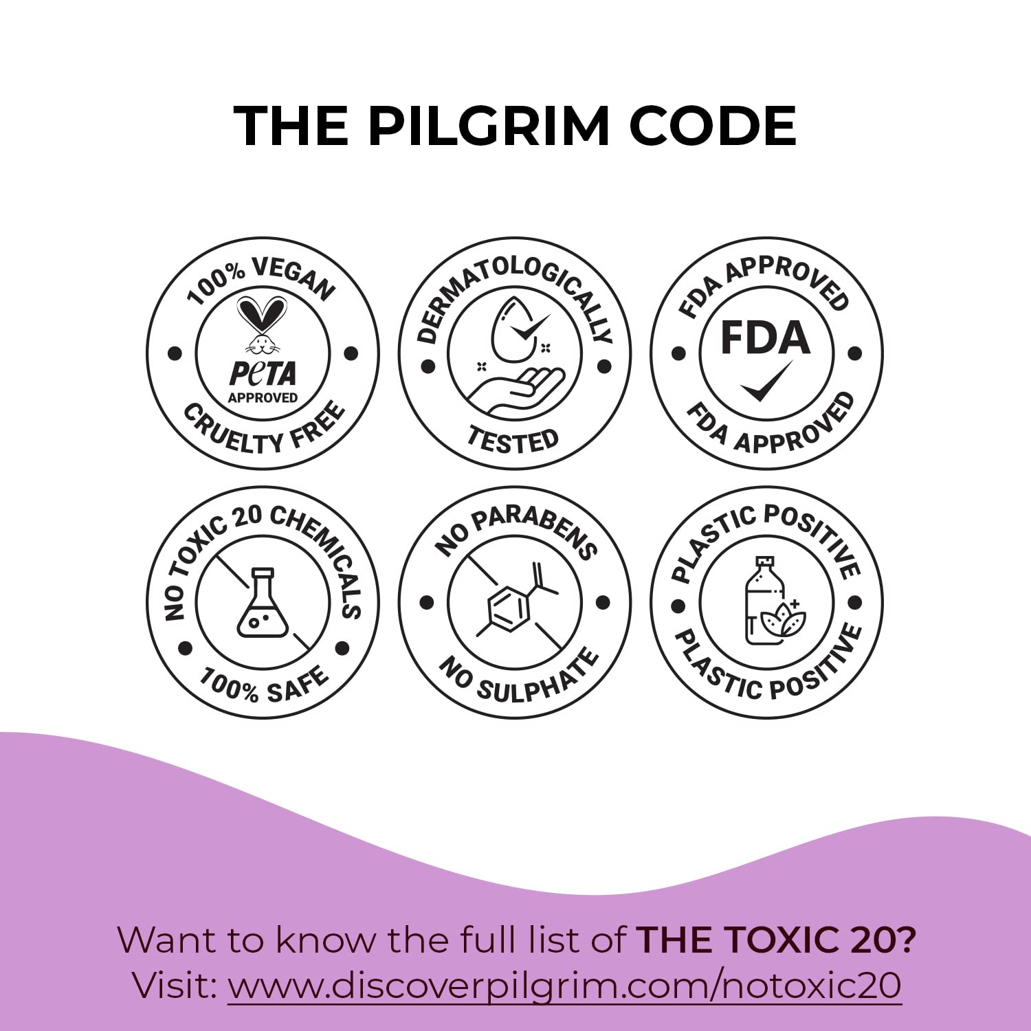 Pilgrim Cosmetics Squalane Blueberry Lip Scrub 8gm