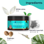 Pilgrim Cosmetics Volcanic Lava Ash Face Scrub with Yugdugu & White Lotus 100g