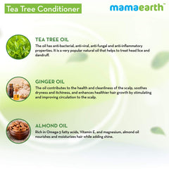 Mamaearth Anti Dandruff Conditioner With Tea Tree & Ginger Oil For Dandruff Free Hair 250ml