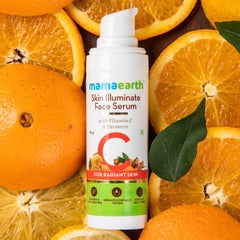 Mamaearth Skin Illuminate Face Serum for Radiant Skin with Vitamin C and Turmeric