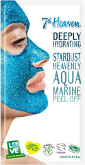 2 X Stardust Heavenly Aquamarine Peel-off Mask Coconut & Clay Mask 10ml