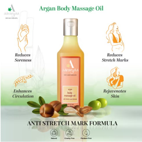 Aaranyaa Argan Body Massage Oil 225ml