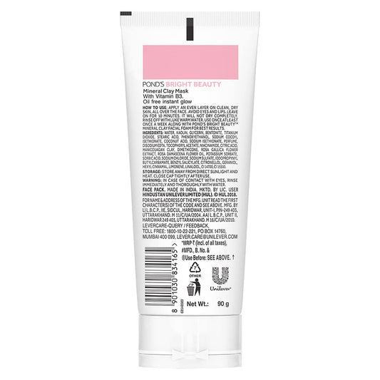 POND'S Bright Beauty Mineral Clay Face Mask 90gm