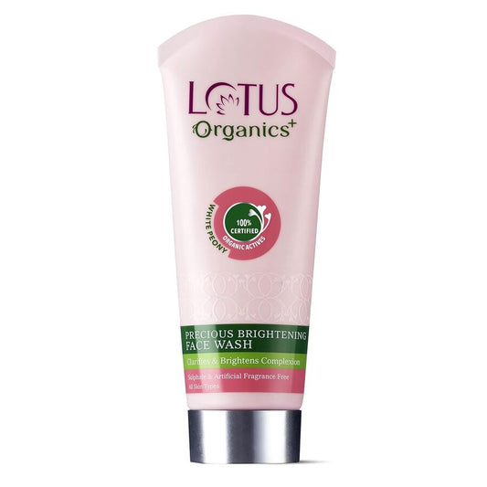 Lotus Organics+ Cosmetics Lotus Precious Brightening Facewash 100g