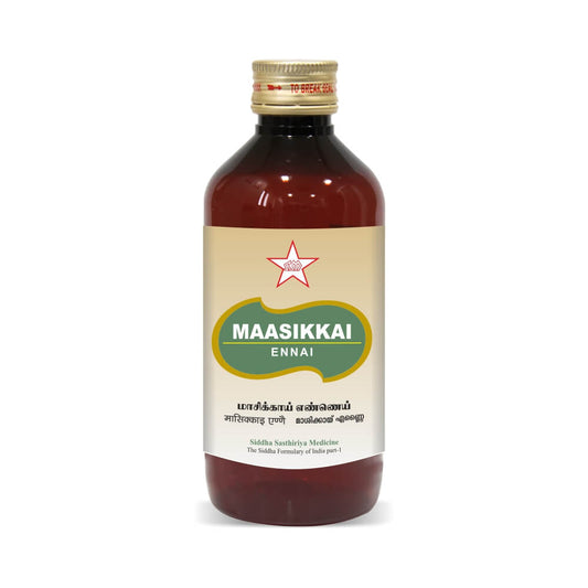 Skm Siddha Ayurveda Maasikkai Ennai Liquid 100ml & 500ml