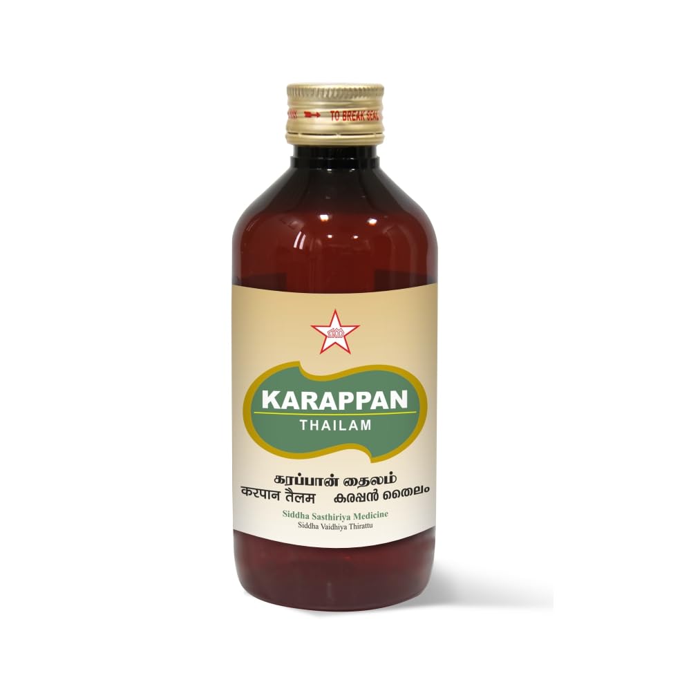 Skm Siddha Ayurveda Karappan Thailam Oil 100ml & 500ml