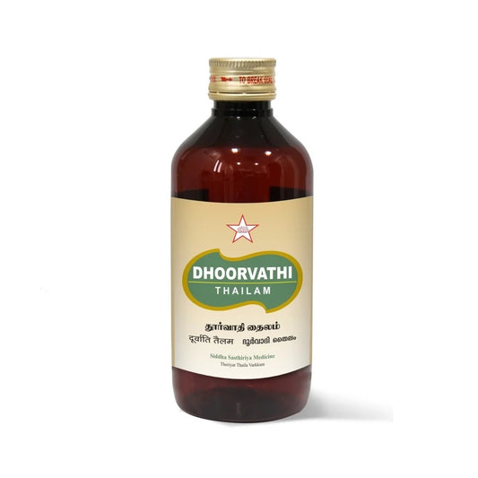 Skm Siddha Ayurveda Dhoorvathi Thailam 100ml & 500ml