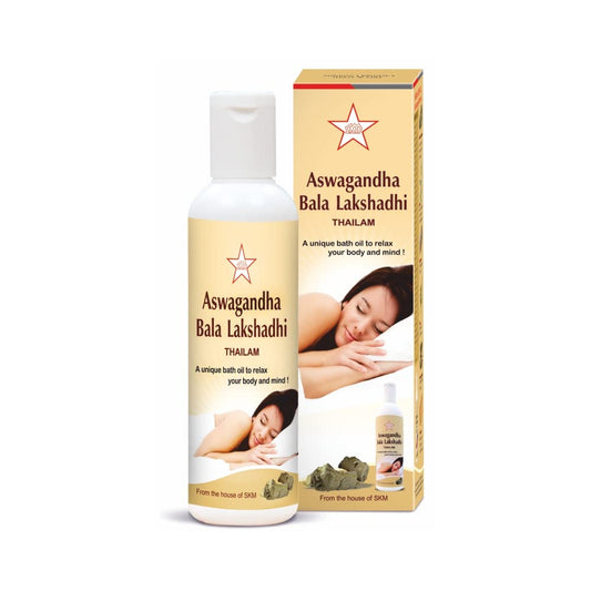 Skm Siddha Ayurveda Ashwagandha Bala Lakshadhi Tailam Oil 100ml & 200ml