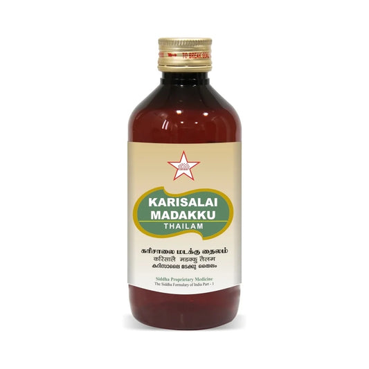 Skm Siddha Ayurveda Karisalai Madakku Thailam Oil 100ml