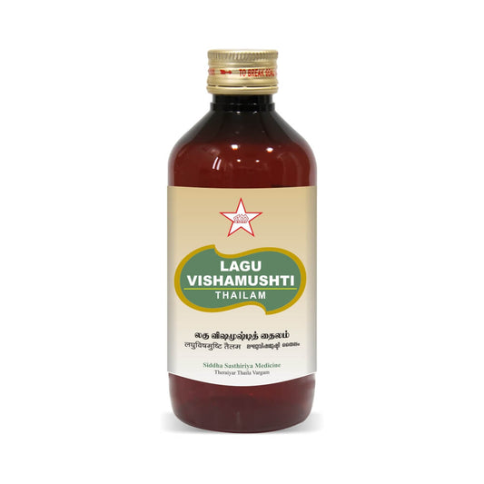 Skm Siddha Ayurveda Lagu vishamushti Thailam Oil 100ml & 500ml