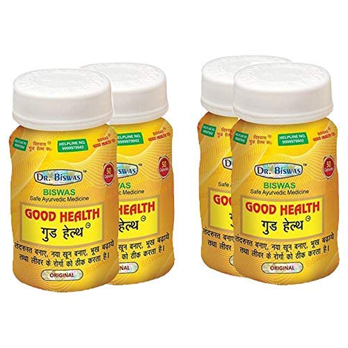 Dr Biswas Ayurvedic Good Health 50 Capsules Pack of 4