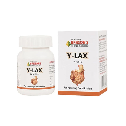 Bakson's Homoeopathy Y Lax For Relieving Constipation Tablet