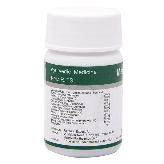 Dhanvantari Ayurvedic Medohar Guggulu Useful In Odbwsity & Excess Fat Tablet