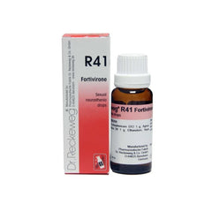 Dr Reckeweg Homoeopathy R41 Sexual Neurasthenia Drops 22 ml