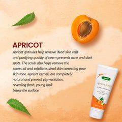 Bakson's Sunny Herbals Apricot Aloevera with Neem & Charming Look Skin Care Scrub 100gm