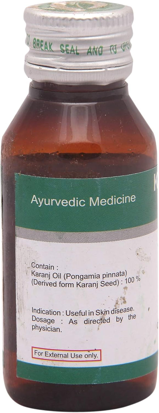 Dhanvantari Ayurvedic Karanj Taila Useful In Skin Disease Oil