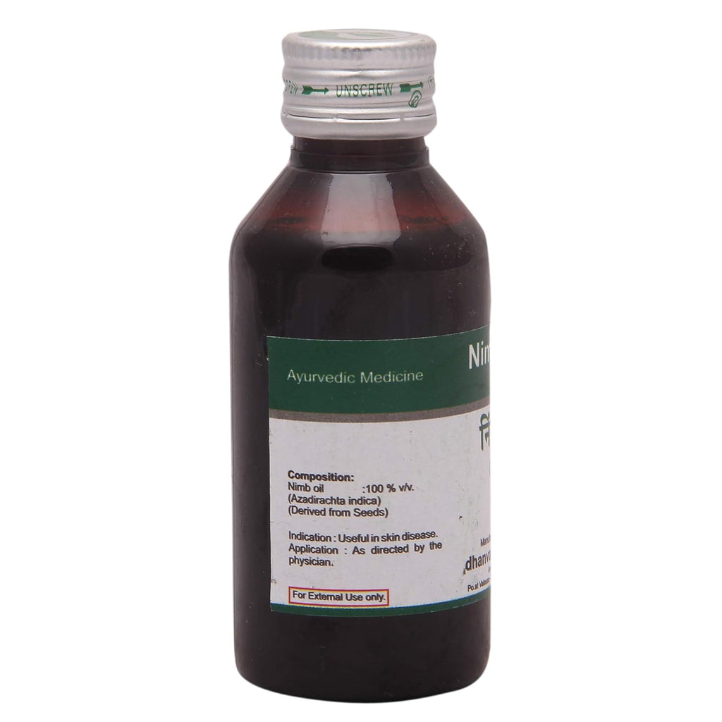 Dhanvantari Ayurvedic Nimb Taila Nützlich bei Hautkrankheitsöl