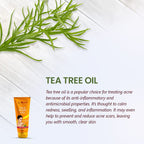 Bakson's Sunny Herbals Gesichtswaschgel Calendula und Teebaumöl Natürliches Reinigungsgel