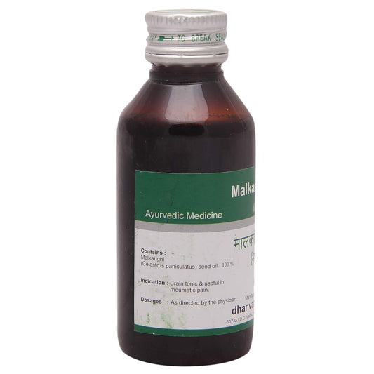 Dhanvantari Ayurvedic Malkangni Taila Brain Tonic Oil