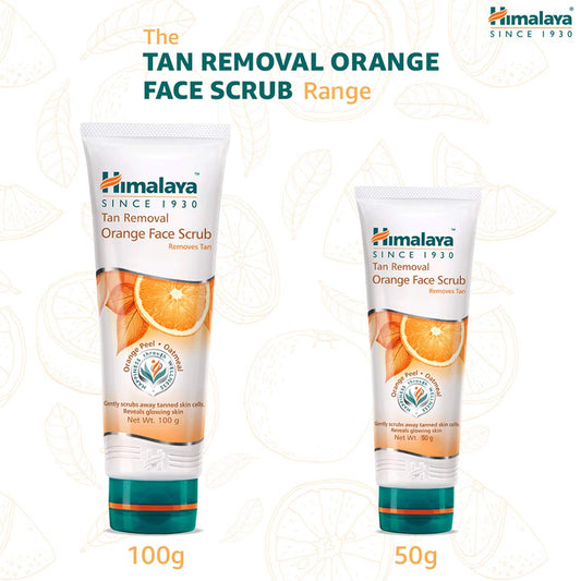 Himalaya Herbal Ayurvedic Personal Care Tan Removal Orange Peelt sanft gebräunte Hautzellen weg und enthüllt strahlende Haut. Gesichtspeeling