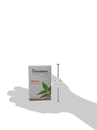 Himalaya Pure Herbs Skin Wellness Травяной аюрведический препарат Ним для борьбы с прыщами, 60 таблеток