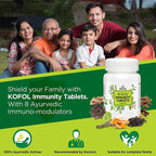 Charak Ayurvedic Kofol Immunity Tablet With Goodness Of Giloy,Haldi,Pippali 60 Tablets