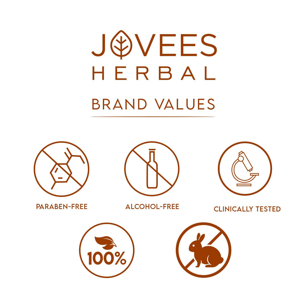 Jovees Herbal Strawberry,Tea Tree,Lemon,Neem,De Tan & Grape Face Wash