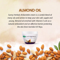 Bakson's Sunny Herbals Anti Wrinkle With Aloevera For a Youthful Look Skin Care Cream