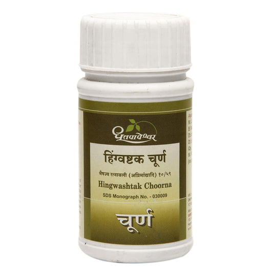 Dhootapapeshwar Ayurvedische Hingswashtak-Tabletten und Churna-Pulver