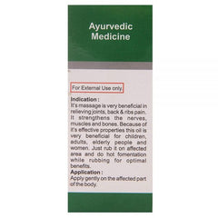 Dhanvantari Ayurvedic Mahanarayan Taila Nützlich bei rheumatischen Schmerzen und Gelenkschmerzen Öl