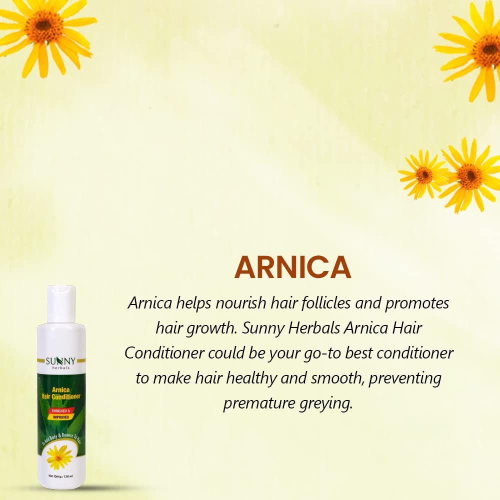 Bakson's Sunny Herbals Arnica With Arnica,Amla & Bounce To Hair Conditioner 150ml