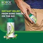 Charak Ayurvedic Kofol Chewable Tablet For Cough,Sore Throat Seasonal Cough 5 X 60 Tablets