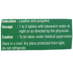 Dhanvantari Ayurvedische Dabolex Abführ- und Abführtabletten