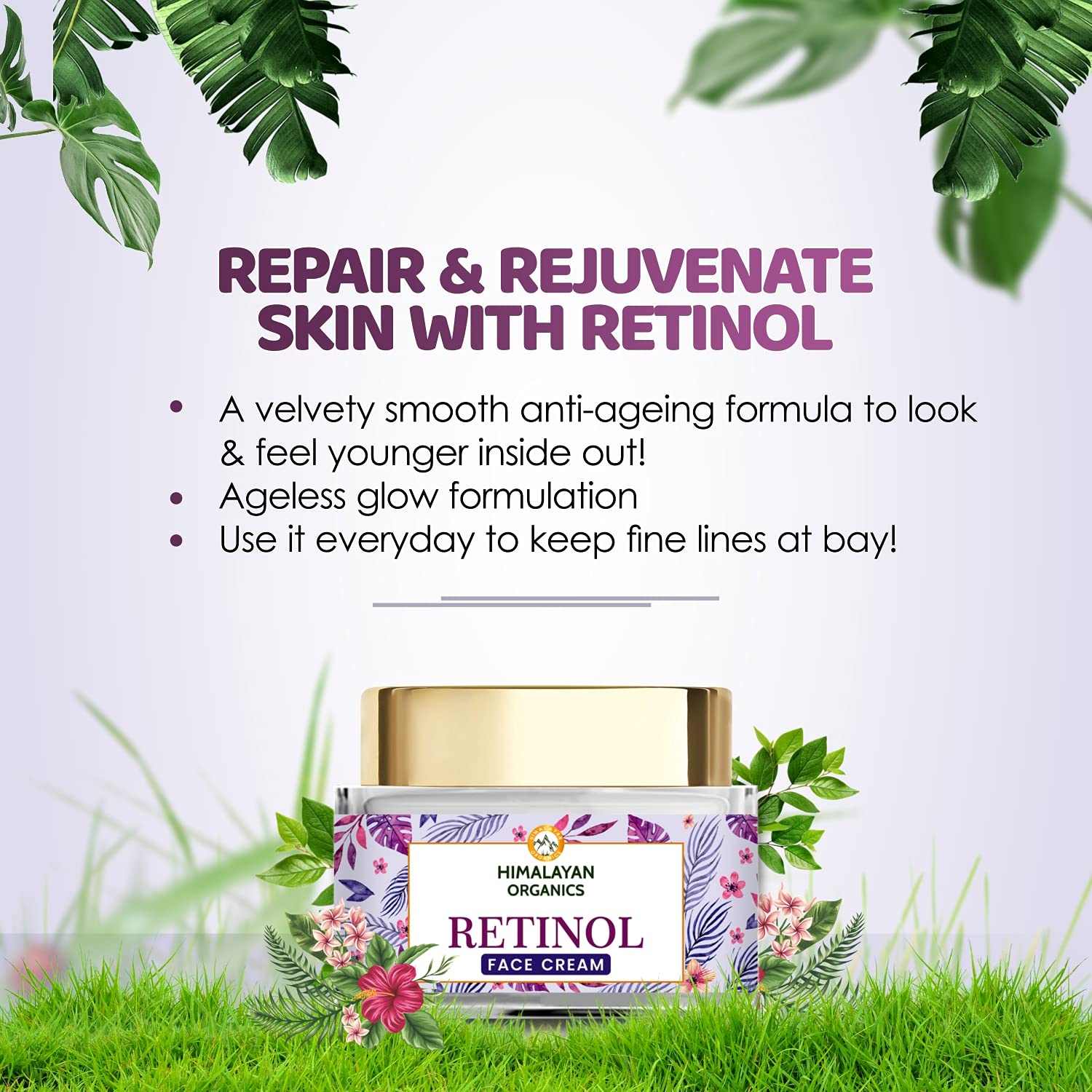 Himalayan Organics Retinol Face Cream 50ml