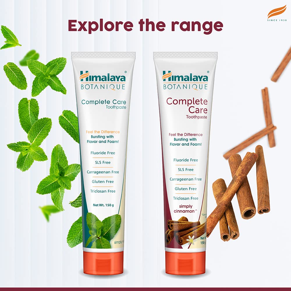 Himalaya Botanique Complete Care Toothpaste (Simply Cinnamon) 150 g