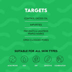 Jovees Herbal Strawberry,Tea Tree,Lemon,Neem,De Tan & Grape Face Wash