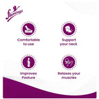 Flamingo Health Orthopaedic Cervical Pillow Regular Code 2032 and Jumbo Code 2398