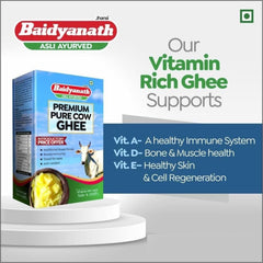 Baidyanath Ayurvedic (Jhansi) Premium Pure Cow Ghee für Immunität, Augen und antioxidative Vorteile