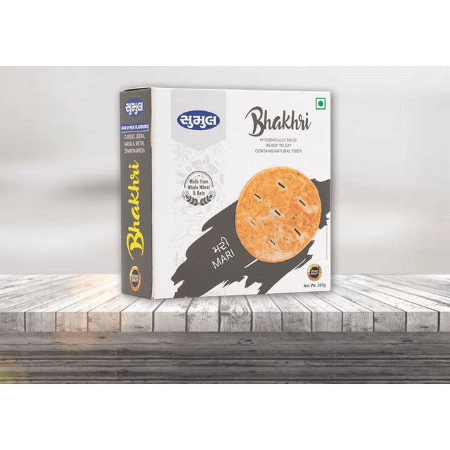 Sumul Dairy Sumul Mari Indian Bhakhri Made from whole wheat & oats 200g