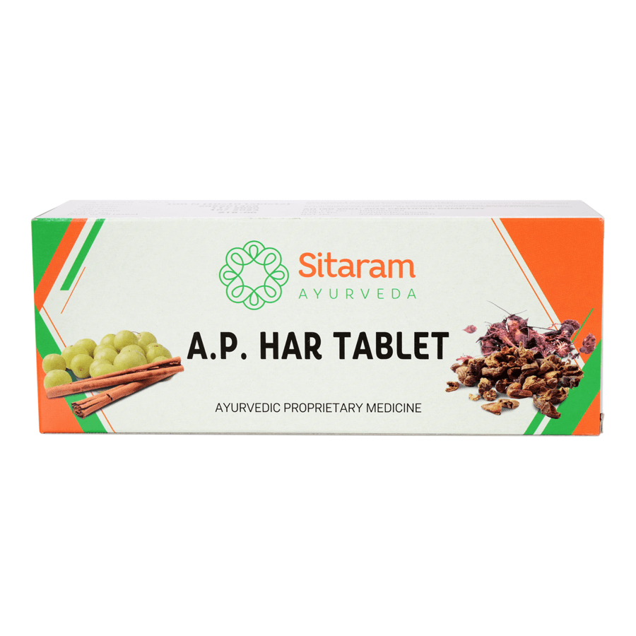 Sitaram Ayurveda AP Har 100 Tablets