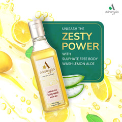 Aaranyaa Sulphate Free Lemon Aloe Body Wash 250ml