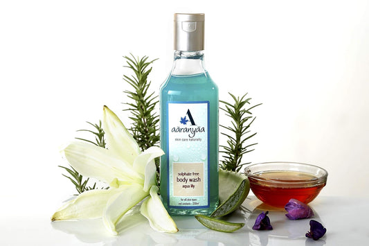 Aaranyaa – Sulfatfreies Aqua Lily Duschgel, 250 ml