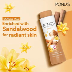 POND'S Magic,Starlight,Dreamflower,Aloe cooling and Sandal Radiance Freshness Body Talcum Powder