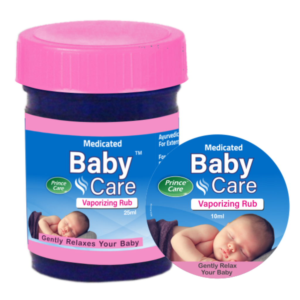 Prince Care Ayurvedischer Babypflege-Reibbalsam